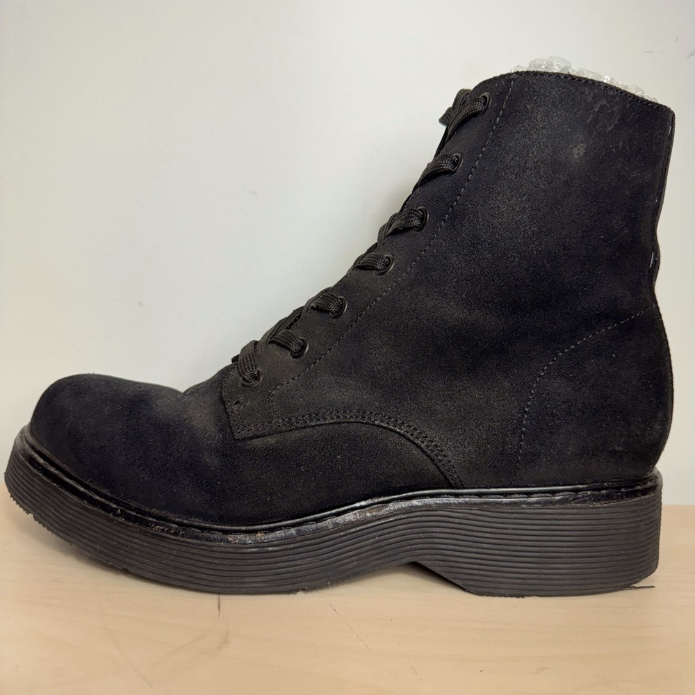 VINCE Monastir Leather Combat Boots